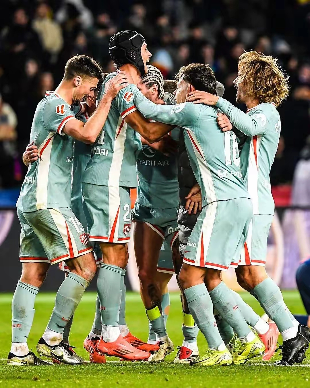 马德里竞技客场全胜，豪取五连胜！